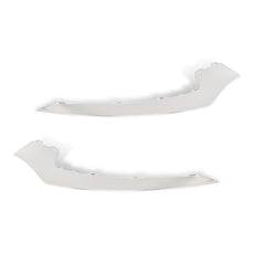 G-PLUS Bumper Face Bar Trims 2PCS for Benz E550 2014-2017 Silver