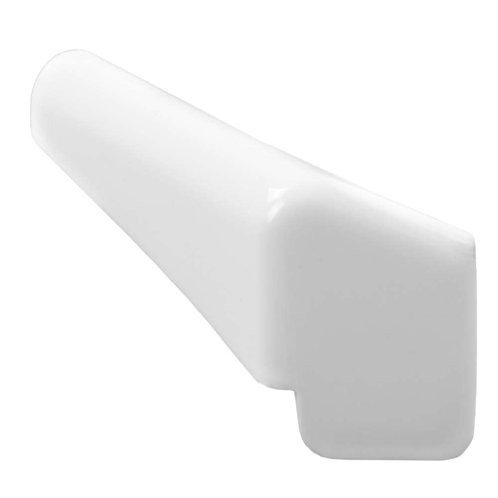 G-PLUS RV Rain Gutter Spout Long Version Left and Right Side White 3 1/2" Long 4 PCS
