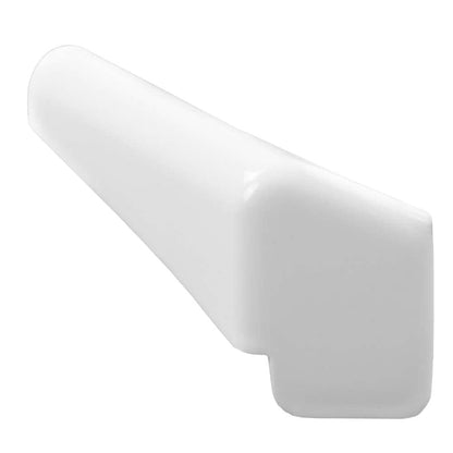 G-PLUS RV Rain Gutter Spout Long Version Left and Right Side White 3 1/2" Long 4 PCS