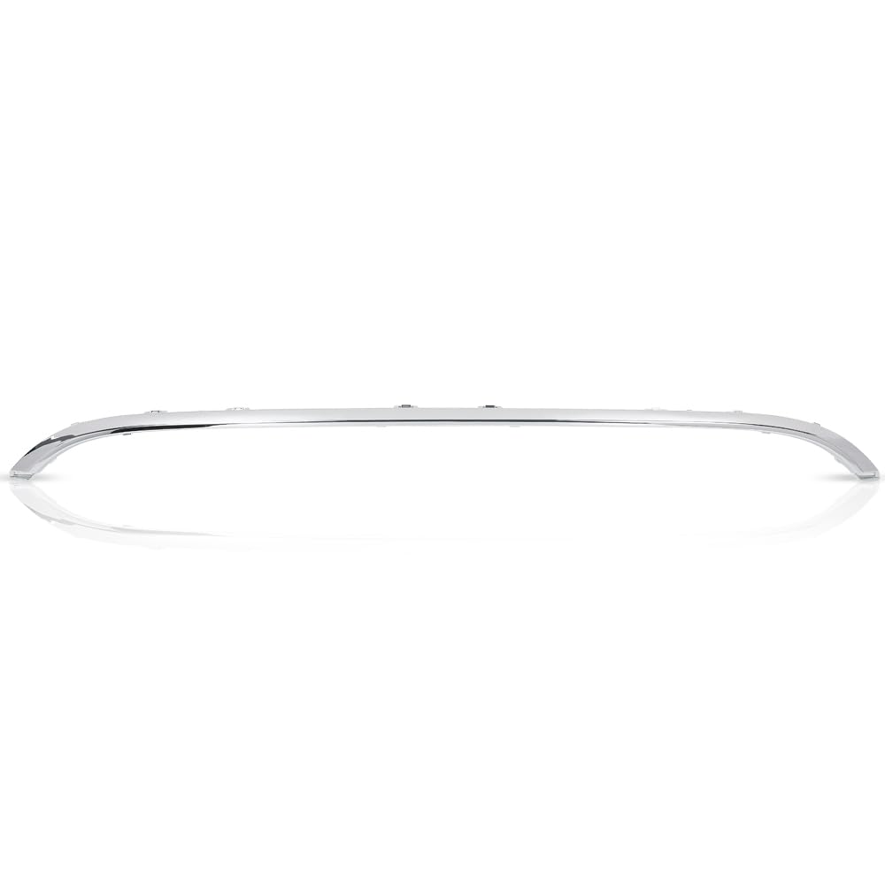 G-PLUS Front Center Bumper Trim Compatible with Chrysler 200 (submodel: C, Limited, LX, S) 2015-2017 68203029AB CH1044120 Chrome