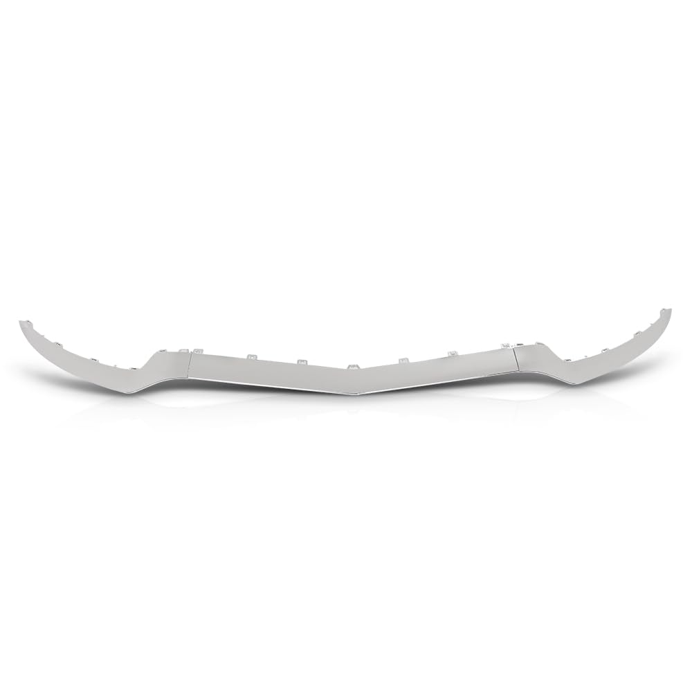 G-PLUS Front Bumper Body Molding Trim Compatible with Benz W207 E-Class E350 E400 E550 2014-2017 Fit Benz E400 2015 A2078850774, A2078850874 Silver 3Pcs