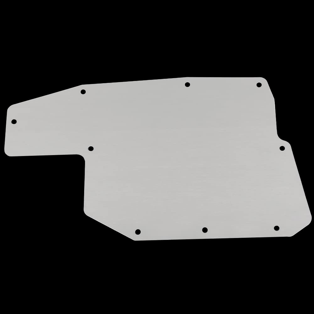 G-PLUS A/C And Heater Delete Panel Compatible with all 64 Impalas with A/C Silver