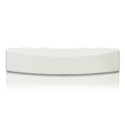 G-PLUS White Solid Door Handle Compatible with GE Dryer WE01X30378 WE1M1068 PS1177202 WE01X25878 Chrome ABS