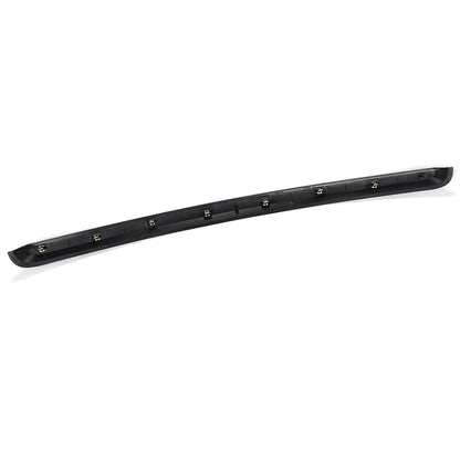 G-PLUS Truck Hood Molding Trim Without Chrome Grille Compatible with GMC Sierra 1500 2007-2013 / Sierra 2500 HD 3500 HD 2007-2010 Black Moulding GM1235110 10385157