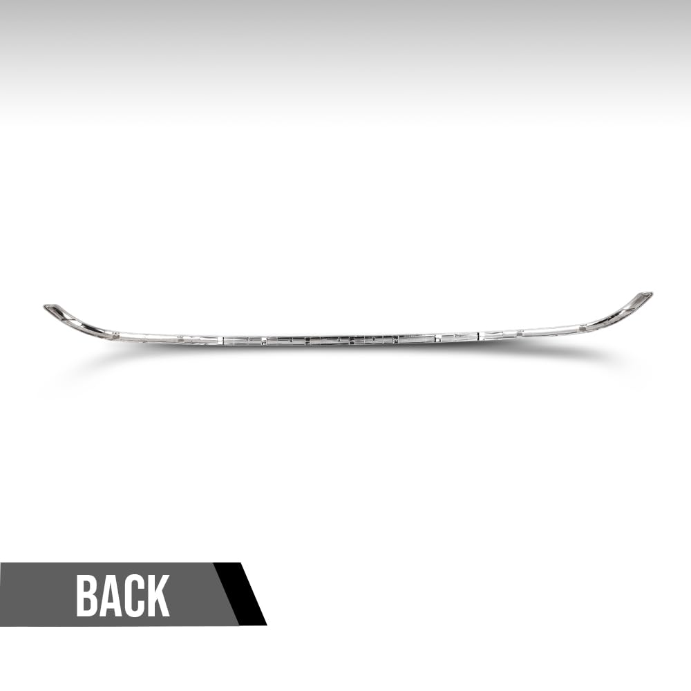 G-PLUS Rear Lower Bumper Face Bar Trim Molding Step Pad Fit Benz E300 E550 4Matic Sedan 2014-2016 Fit Benz E350 4Matic Sedan/Wagon 2014-2016 2128854321, MB1144126 Silver