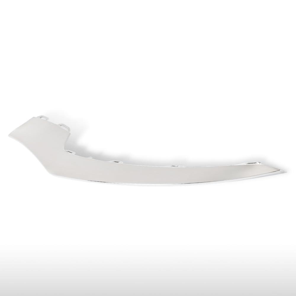 G-PLUS Front Left Driver Side Bumper Trim Molding Compatible with Benz E350 4Matic / Base Coupe 2014 Fit Benz E550 Base 2014-2017 2078850774, MB1046131 Silver