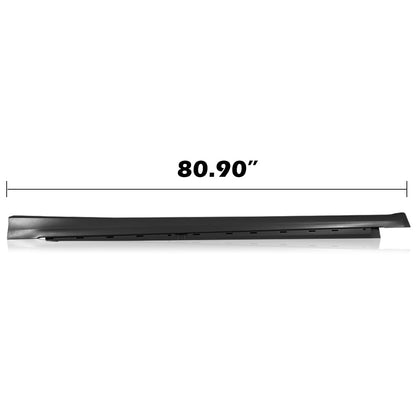 G-PLUS Primed Exterior-Rocker Panel Molding Trim Compatible with 2013-2018 Ford Fusion DS7Z-5410177-A Black