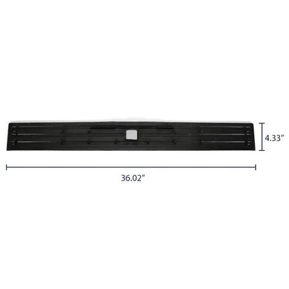 G-PLUS Tailgate Pad Cap Molding Trim Compatible with Ford F150 2015-2020 Black 36.02" Flexible Step & Release Button Replace FL3Z9940602B (Not for Super Duty)