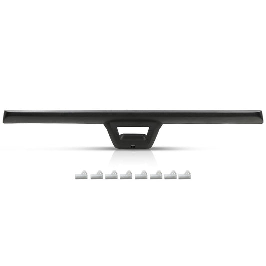 G-PLUS Tailgate Cap Cover Top Molding Trim Spoiler w/Camera Hole Compatible with Chevy Avalanche 2007-2013/Fit Cadillac Escalade EXT 2007-2013 19354904 19354903 15902098 25865156 GM1994113 Textured