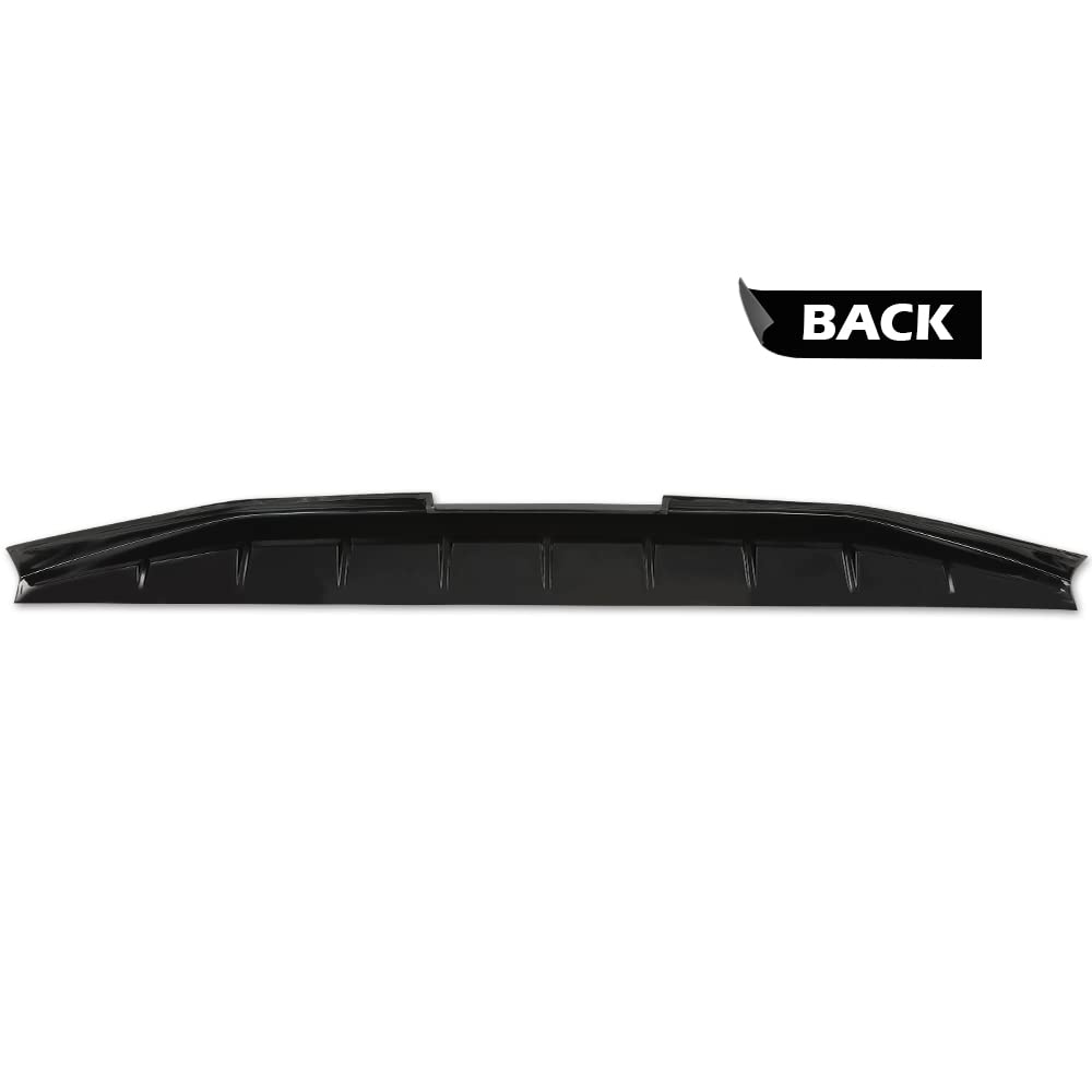 G-PLUS Tailgate Rear Wing Spoiler Compatible with Ford F150 Models 2015-2020 ABS Plastic Black