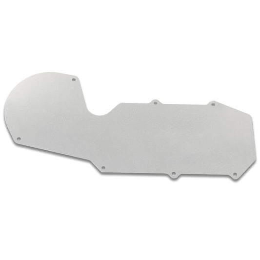 G-PLUS 1PC A/C Heater Delete Panel Plate Compatible with Heater Only (No A/C) 64 Chevelle Silver