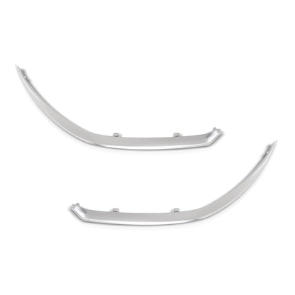 G-PLUS Pair Front Bumper Grille Molding Trim, Compatible with Kia Forte LX LXS GT L EX 2022-2024, 863A7-M7510, LH Driver & RH Passenger 2PCS, 863A8-M7510, 863A7M7510, 863A8M7510