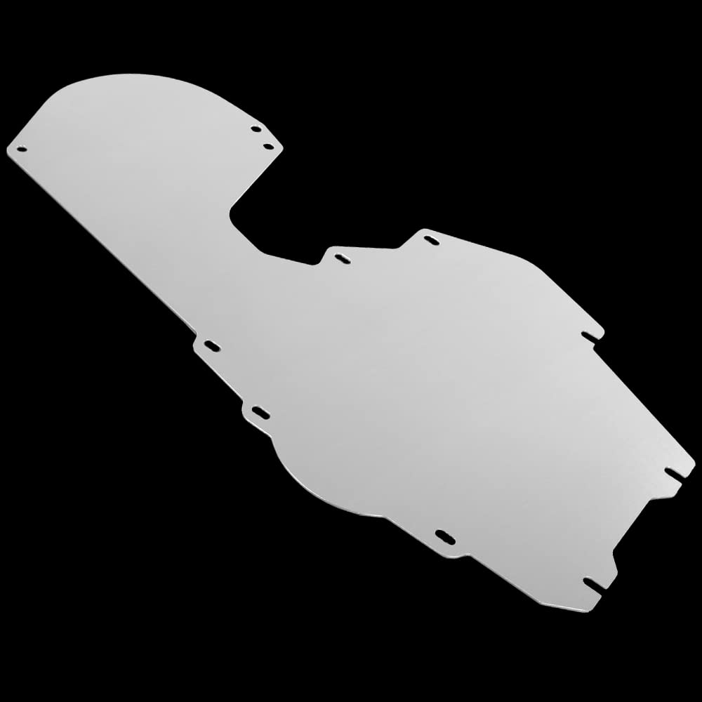 G-PLUS A/C And Heater Delete Panel Plate Compatible with GTO 1968 1969 1970 1971 1972 with air conditioning Aluminum