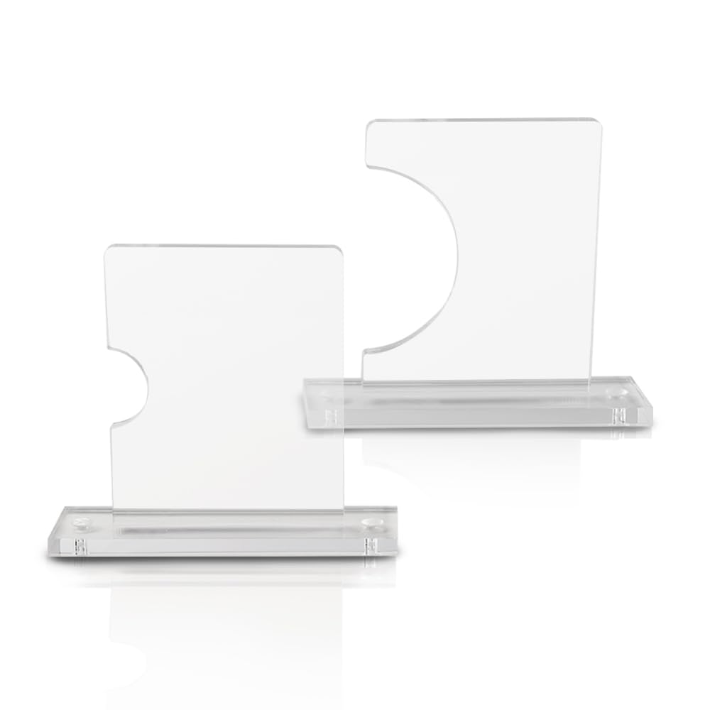 G-PLUS Baseball Bat Wall Mount for Horizontal Display, Alternative to Display Case, Clear Acrylic Mount Hanger Rack