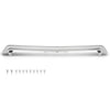 G-PLUS Hood Molding Trim Moulding Chrome Compatible with Subaru Forester 2014 2015 2016 14 15 16 91121SG011, SU1235100