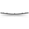 G-PLUS Front Bumper Lower Center Molding Trim Spoiler Compatible with Benz S63 AMG S550 S600 S550e 2014-2017 2228800108 Chrome Black