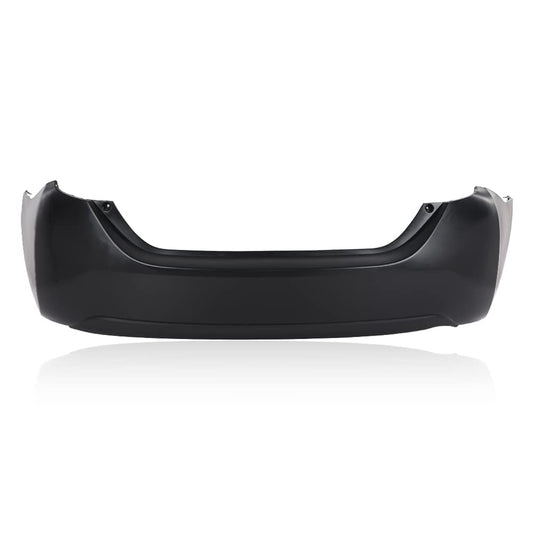 G-PLUS Rear Bumper Cover Compatible with Toyota Corolla Sedan (4-Door) 2014-2019, 11731135 5215902650 5215903901 615343611075 TO1100309, Black Primered