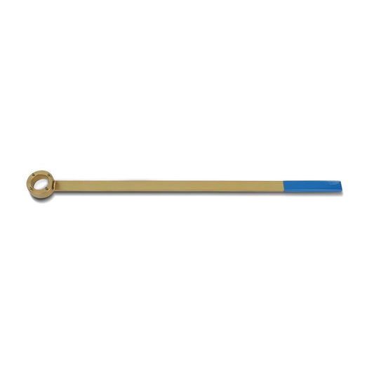 G-PLUS Crank Pulley Holding Vibration Damper Locking Tool Compatible with TFSi/TSi 1.8 & 2.0L TSI Petrol Engines Found in The VAG Ranges 45 Steel Gold