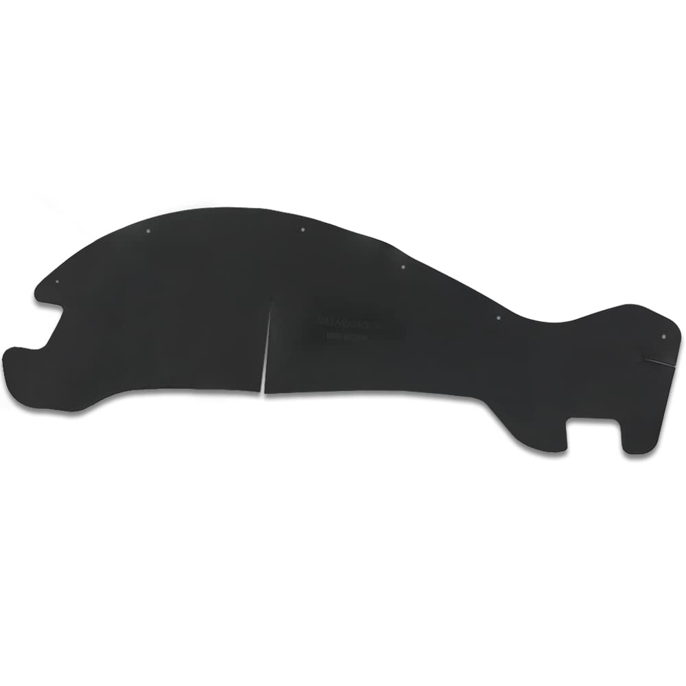 G-PLUS New Wheelhouse Inner Fender Front Passenger Right Side Compatible with Chevy Olds S10 Pickup RH 15989763, GM1251133