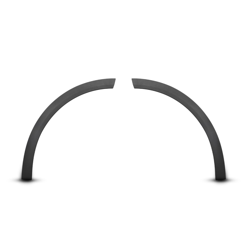 G-PLUS Rear Wheel Arch Fender Flare Molding Trim Left+Right Compatible with Tesla Model X 2016-2023 Black
