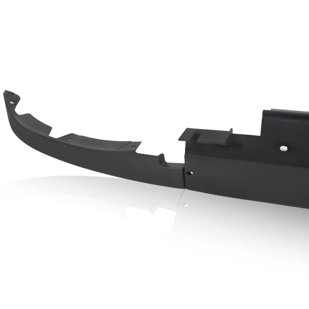 G-PLUS Front Air Dam Spoiler Complete Kit with Mount Hardware Compatible with 2005-2013 Chevy C6 Corvettes 3 Piece Spoilers