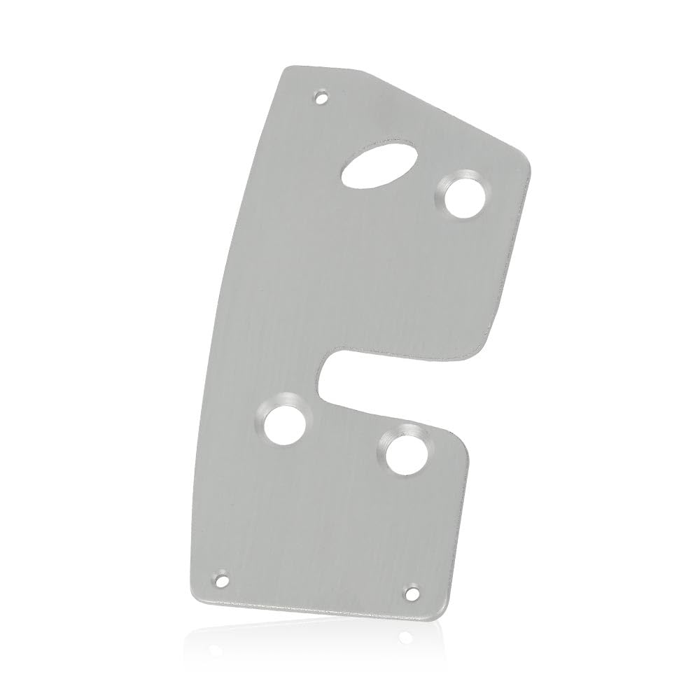 G-PLUS Door Latch Repair Reinforcement Plate Left Driver Side Compatible with Jeep Grand Cherokee ZJ 1993-1998