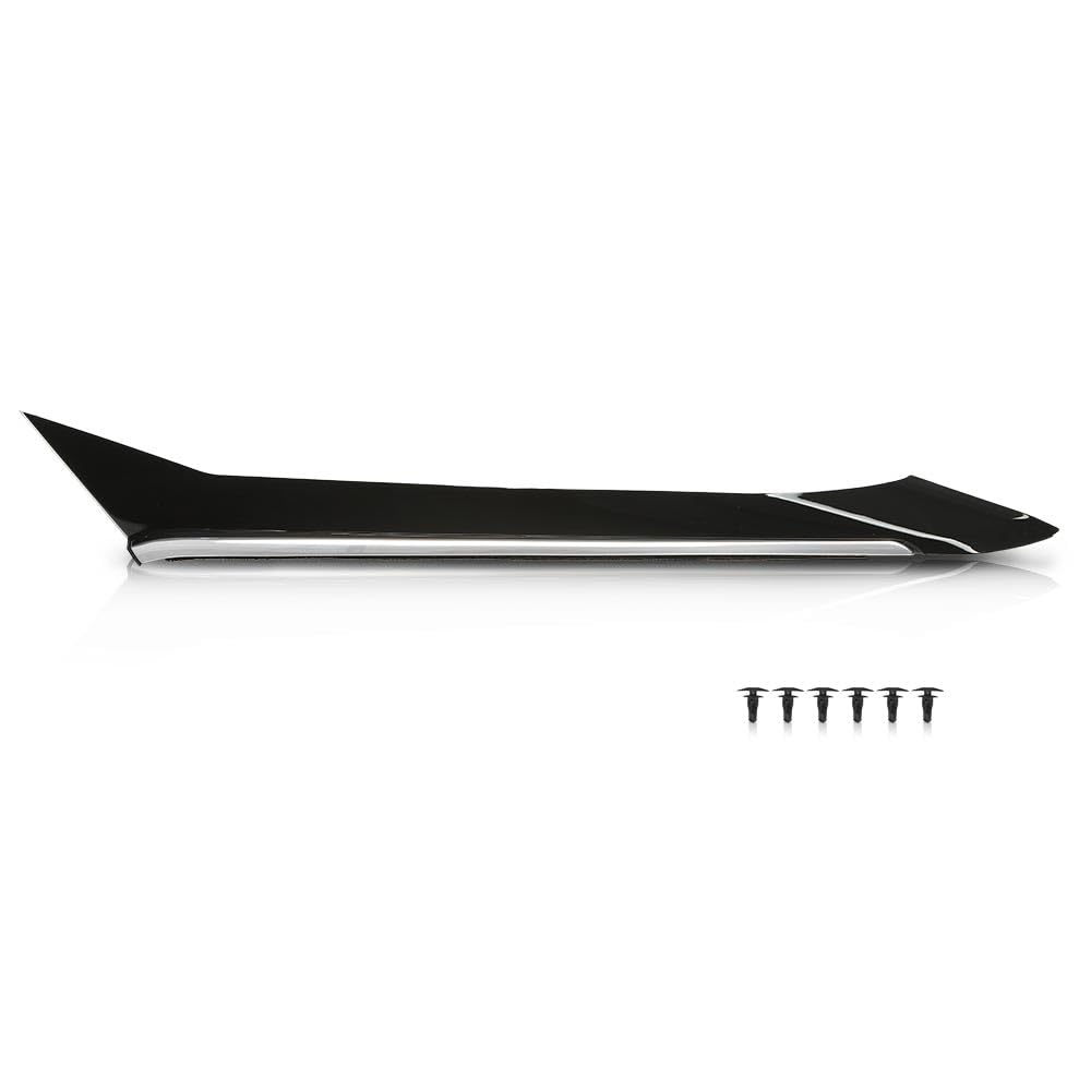 G-PLUS Pillar Molding Trim Rear Left Side Compatible with Nissan Maxima 2016-2021 788739DJ1A 788739DD0A