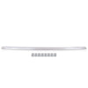 G-PLUS Hood Molding Trim Moulding Chrome Compatible with Chevy Silverado 2500 HD 3500 HD 2011 2012 2013 2014 20963700, GM1235124 Grille Inserts