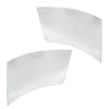 G-PLUS Headlight Molding Trim Side Bumper Chrome Trim Compatible With Volvo VNL 300 430 630 670 730 780 2004-2015 Driver & Passenger Side Bumper Extension Corners Chrome Trim 1 Pair 82721512 82721510