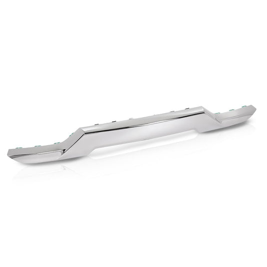 G-PLUS Front Bumper Lower Skid Plate Trim Chrome Fit Chevy Silverado 1500 2016 2017 2018, Fit Chevy Silverado 1500 LD 2019, GM1044128, 23243083, Silver