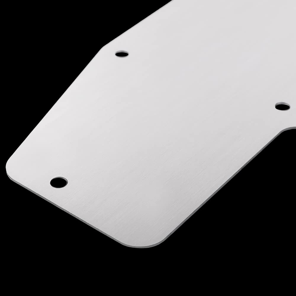 G-PLUS A/C And Heater Delete Panel Compatible with all 64 Impalas with A/C Silver