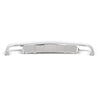 G-PLUS Rear Lower Bumper Skid Plate Cover Compatible with Benz GLK250 GLK350 2013-2014 Not Fit Models with AMG Style Bumpers or Tow Hitch Package 2048857423, 204 885 7423 Silver
