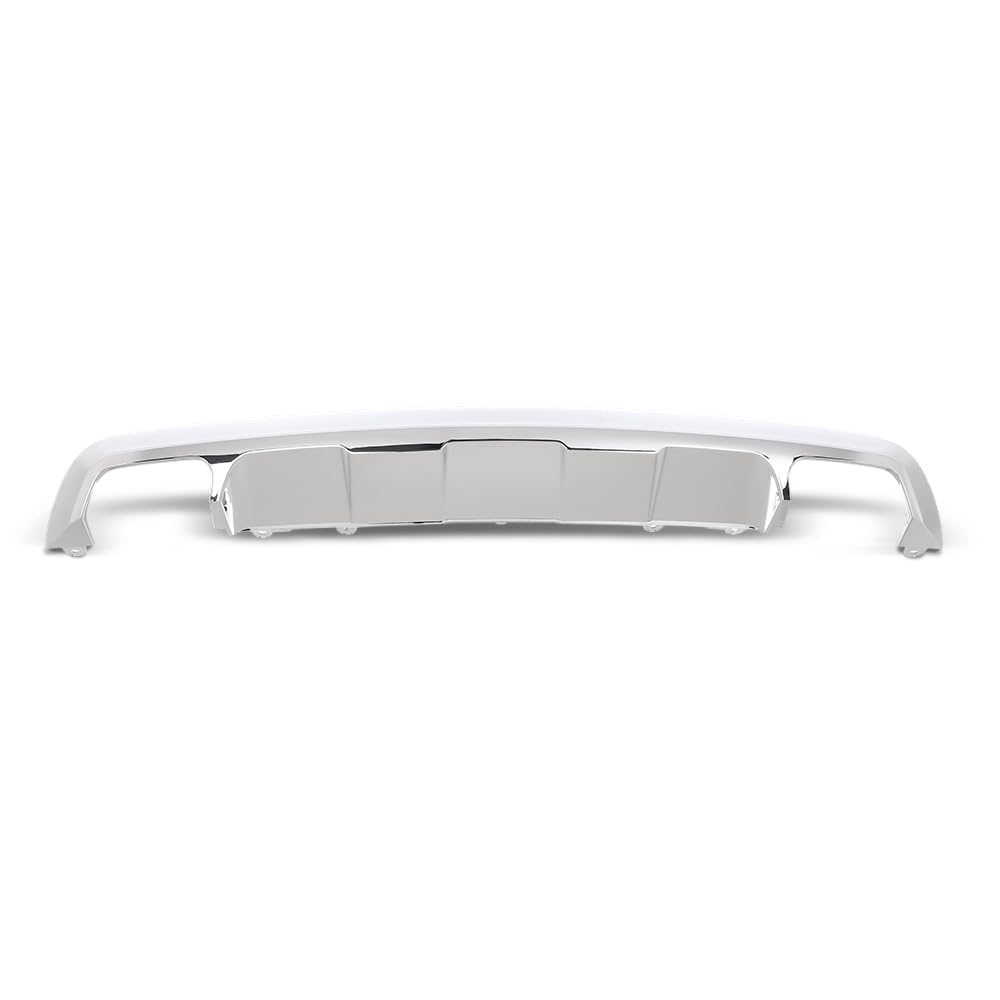 G-PLUS Rear Lower Bumper Skid Plate Cover Compatible with Benz GLK250 GLK350 2013-2014 Not Fit Models with AMG Style Bumpers or Tow Hitch Package 2048857423, 204 885 7423 Silver