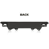 G-PLUS Rear Molded License Plate Filler Compatible with Cadillac Deville 1980-1992/Fit for Cadillac Fleetwood 1980-1992/Fit Cadillac Brougham 1980-1992 Black 1pc