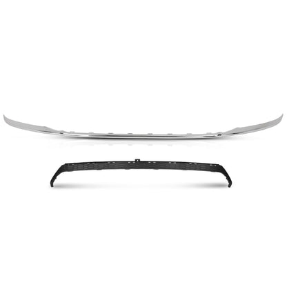 G-PLUS Rear Lower Bumper Cover Molding Trim Compatible with Honda Accord Sedan 4 Door 2016-2017 Black 2PCS