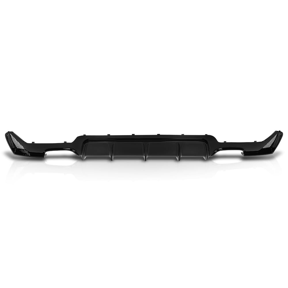 G-PLUS Rear Diffuser Compatible with BMW 4 Series F32 F33 F36 2014-2018 with M Sport Performace Rear Bumper Only Not Fit Regular Rear Bumper Black