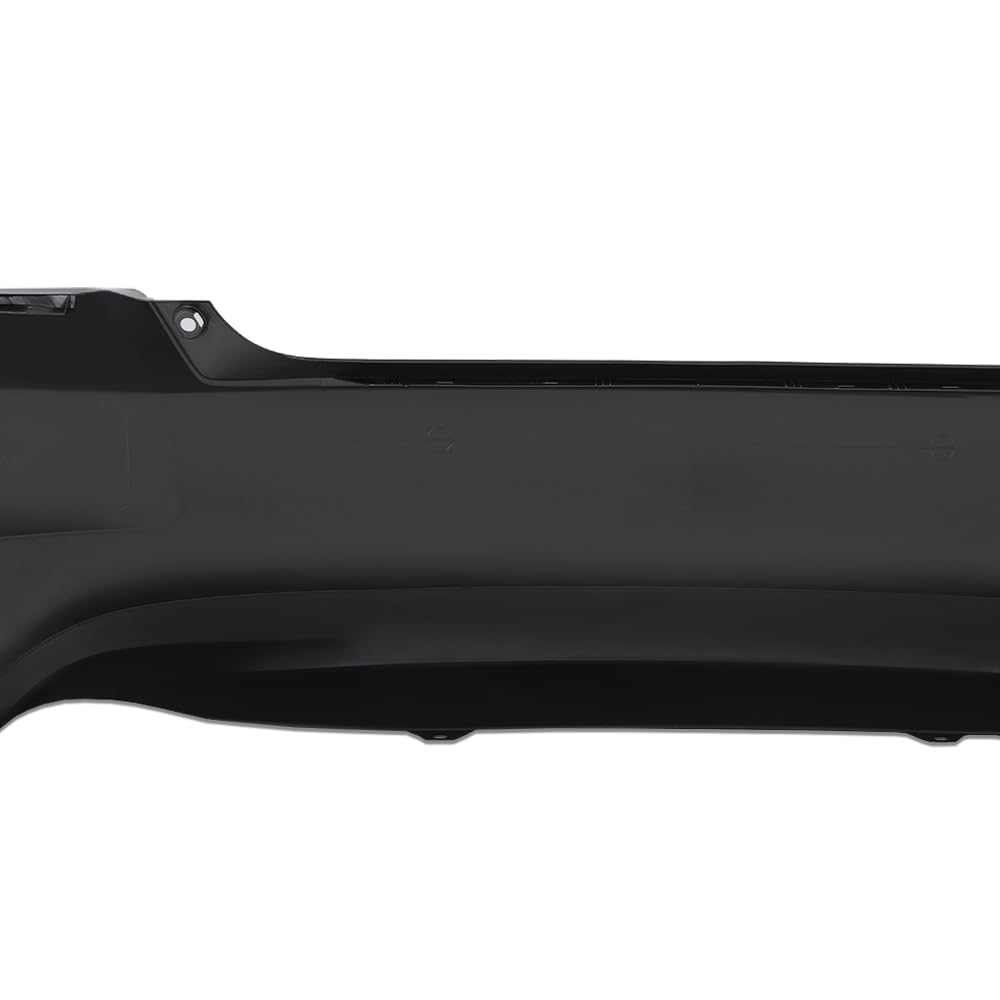 G-PLUS Rear Bumper Cover Compatible with Honda Accord V6 Sedan Dual Exhaust 2008 2009 2010 2011 2012, 04715TA1A91ZZ, HO1100245, Primered Black