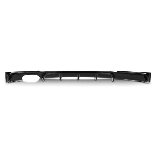 G-PLUS Rear Diffuser Compatible with BMW 3 Series F30 F31 M Sport Model 2012-2019 Only Fit Model with M Sport Bumper, Not Fit Regular Bumper Rear Bumper Diffuser Lip Glossy Black