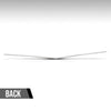G-PLUS Front Bumper Cover Molding Compatible with Benz E350 E550 Base Convertible 2-Door 2011-2013 Fit Benz E350 E550 Base Coupe 2-Door 2010-2013 2078852321, MB1044106 Silver