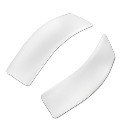 G-PLUS Corner Roof Moldings Left and Right Side Compatible with Ford F250 F350 F450 F550 Super Duty 1999-2007 Regular & Crew Cab Only (Not Fit Extended Cab) YC3Z-2551728-PTM YC3Z-2551729-PTM White