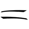 G-PLUS Front Upper Bumper Mesh Grille Compatible with Honda Civic 10th GEN 2016 2017 2018 Honeycomb Style ABS Plastic Hood Grill + Eye Lid Replacement Glossy Black
