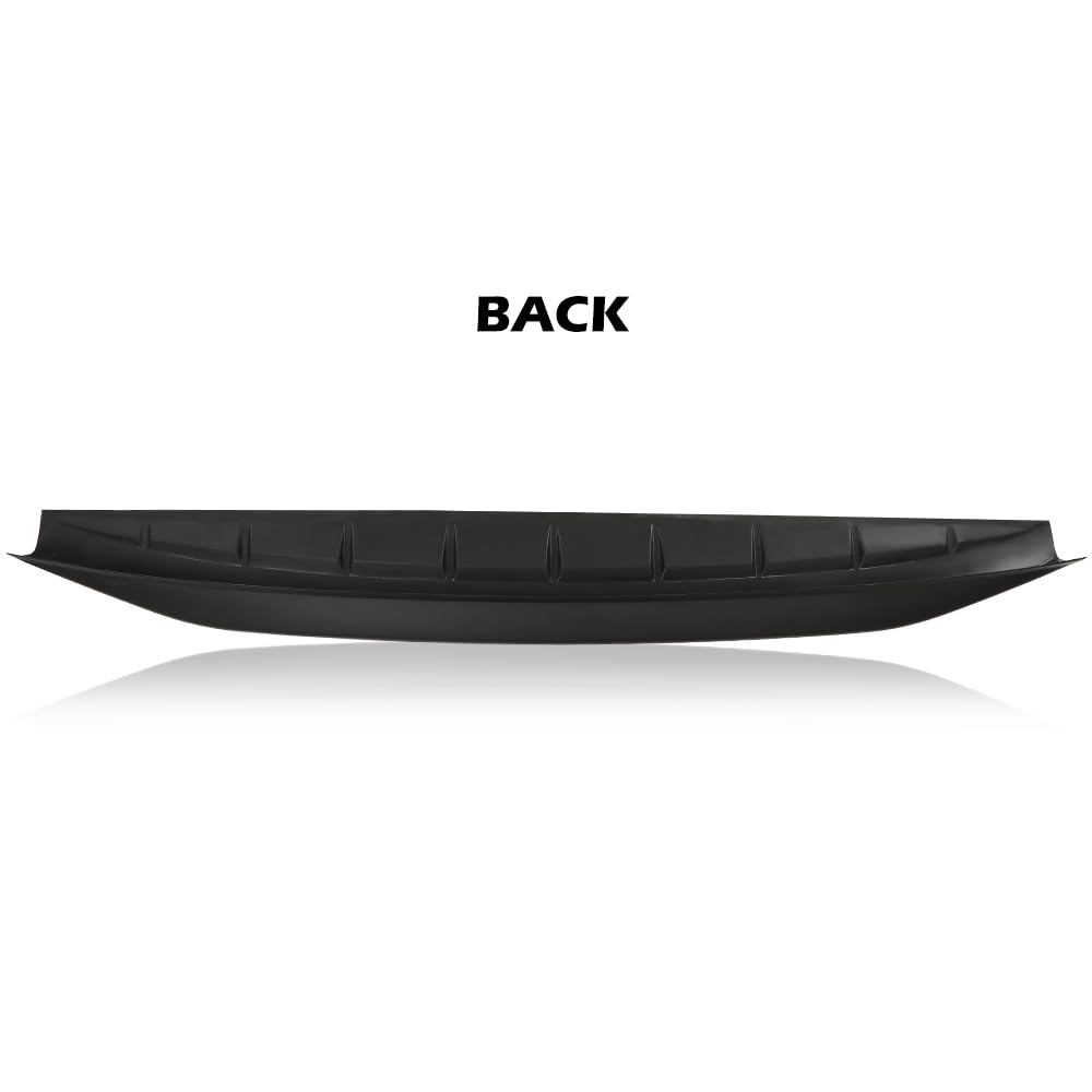 G-PLUS Tailgate Rear Wing Spoiler Compatible with Ram 1500 2500 3500 Models 09-18 Plastic Primer Black
