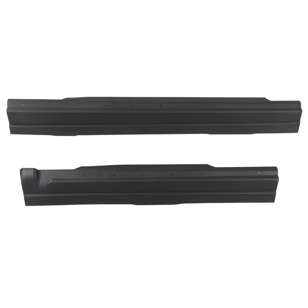 G-PLUS Rocker Panel & Sill Plate Covers Compatible with Ford F150 2009-2014 Rocker Panel & Door Sill Protector Covers 14069 Black