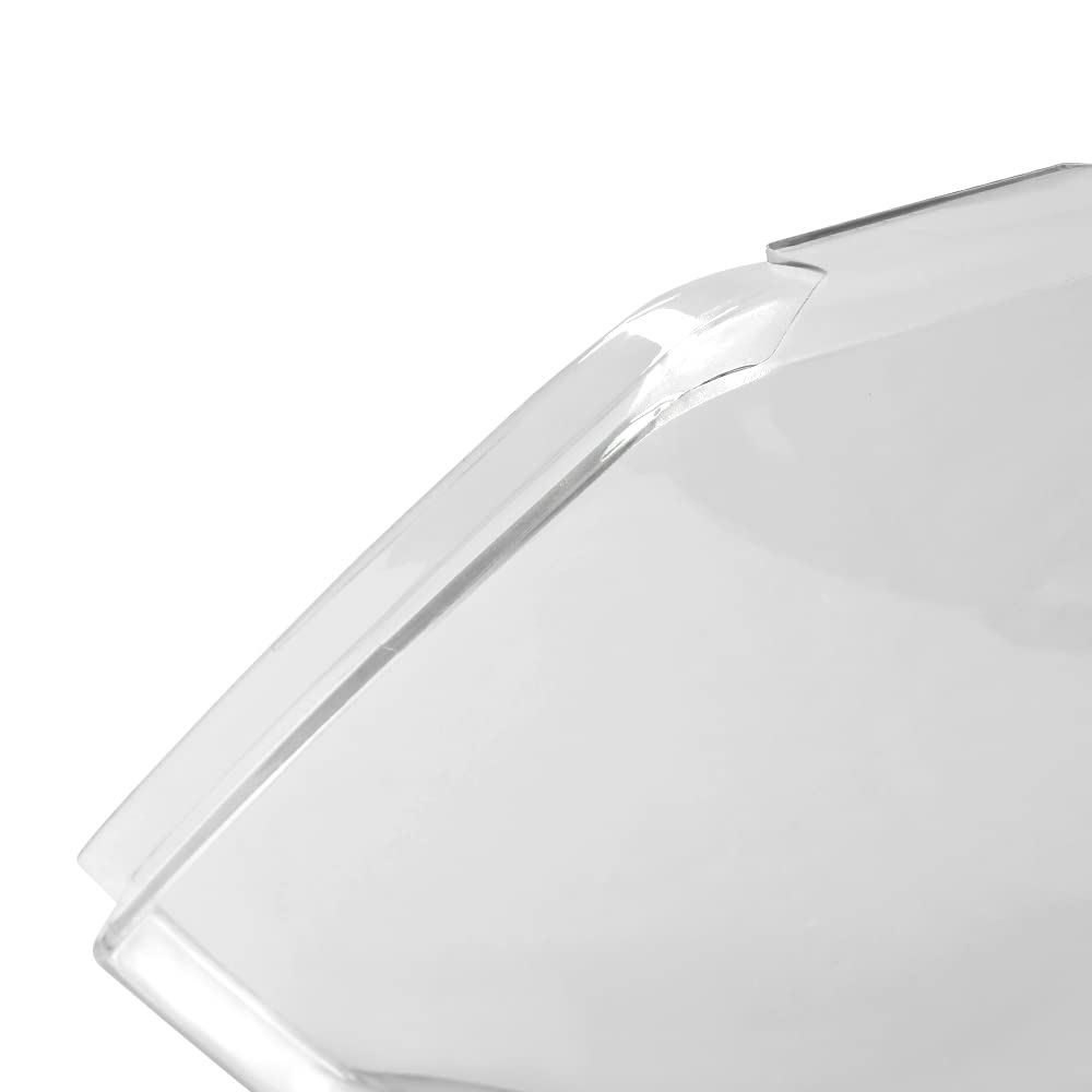 G-PLUS Housing Clear Corner Headlight Head Lamps Cover Clear Compatible with 2009 2010 Dodge Ram 1500/2010 Dodge Ram 2500 3500 68001484AE 68001484AG