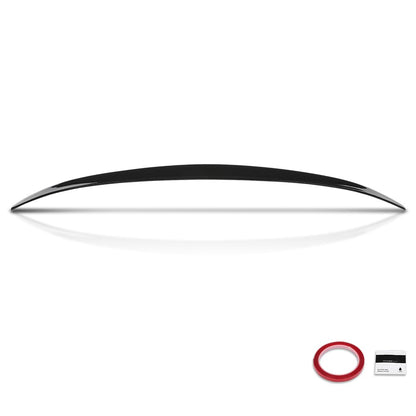 G-PLUS Rear Trunk Spoiler Wing Compatible with BMW F10 5 Series 4 Door Sedan Model 2011 2012 2013 2014 2015, Fit BMW F10 M5 Sedan 2011 2012 2013 2014 2015, Not Fit Wagon Model Glossy Black