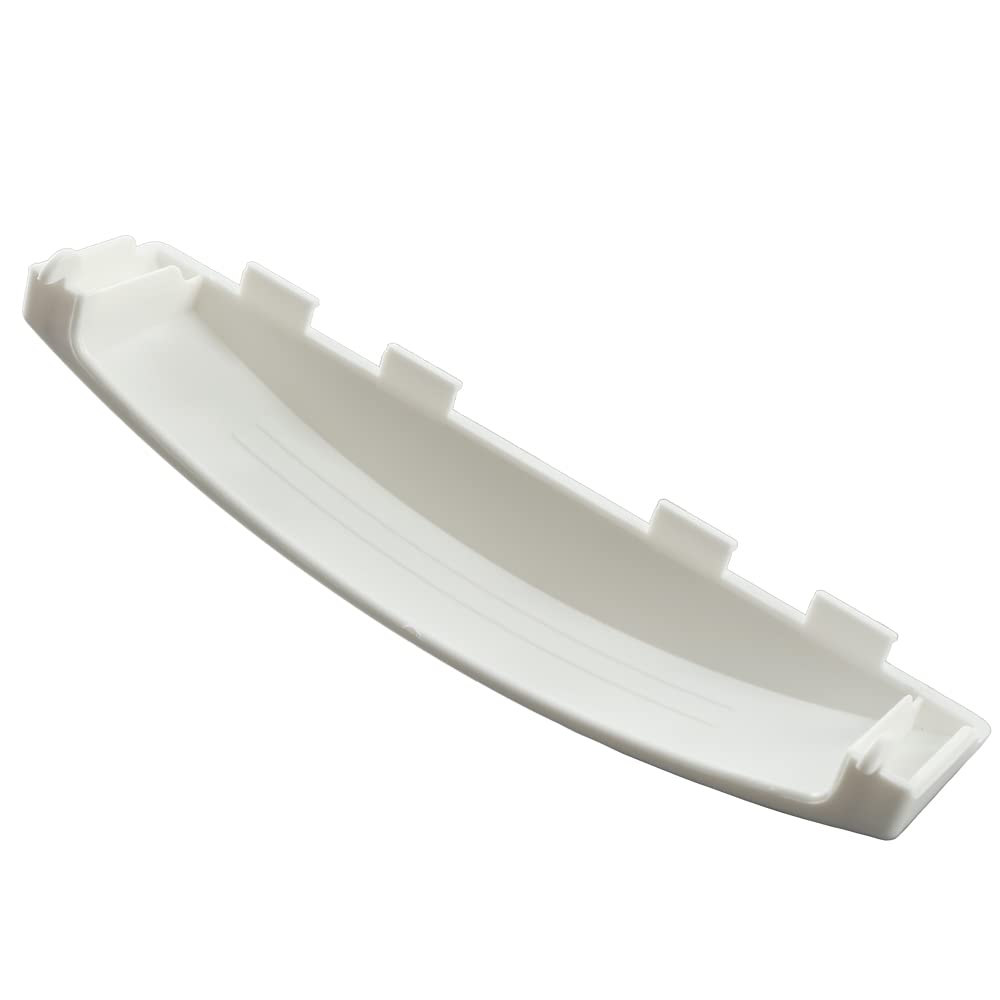 G-PLUS White Solid Door Handle Compatible with GE Dryer WE01X30378 WE1M1068 PS1177202 WE01X25878 Chrome ABS