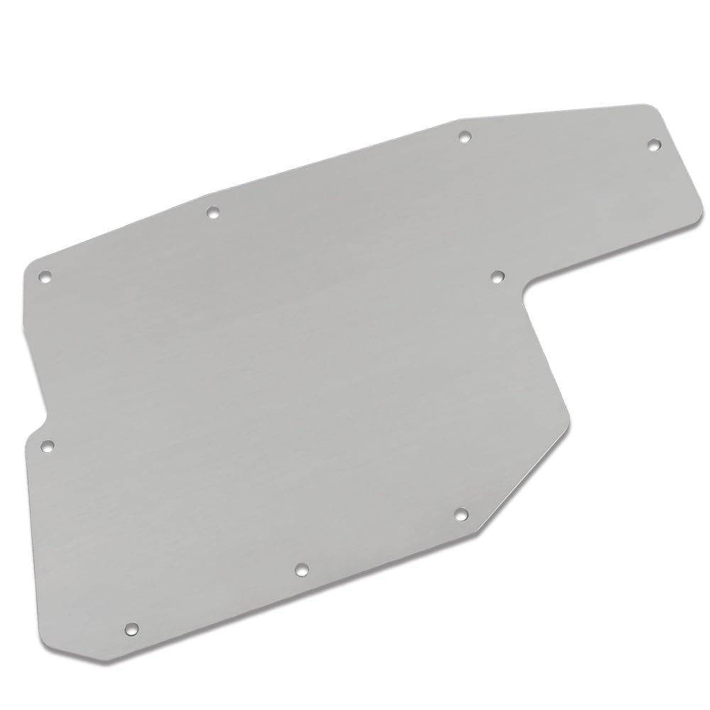 G-PLUS A/C And Heater Delete Panel Compatible with all 64 Impalas with A/C Silver