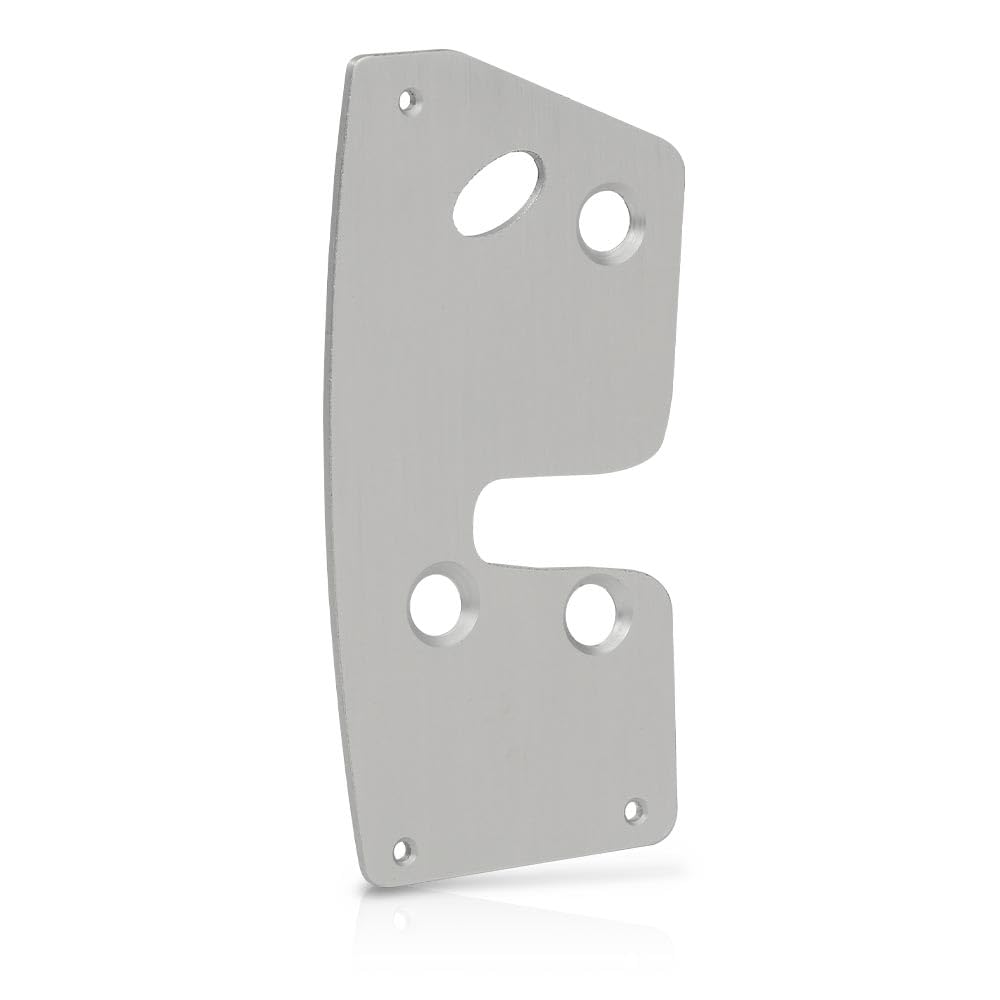 G-PLUS Door Latch Repair Reinforcement Plate Left Driver Side Compatible with Jeep Grand Cherokee ZJ 1993-1998