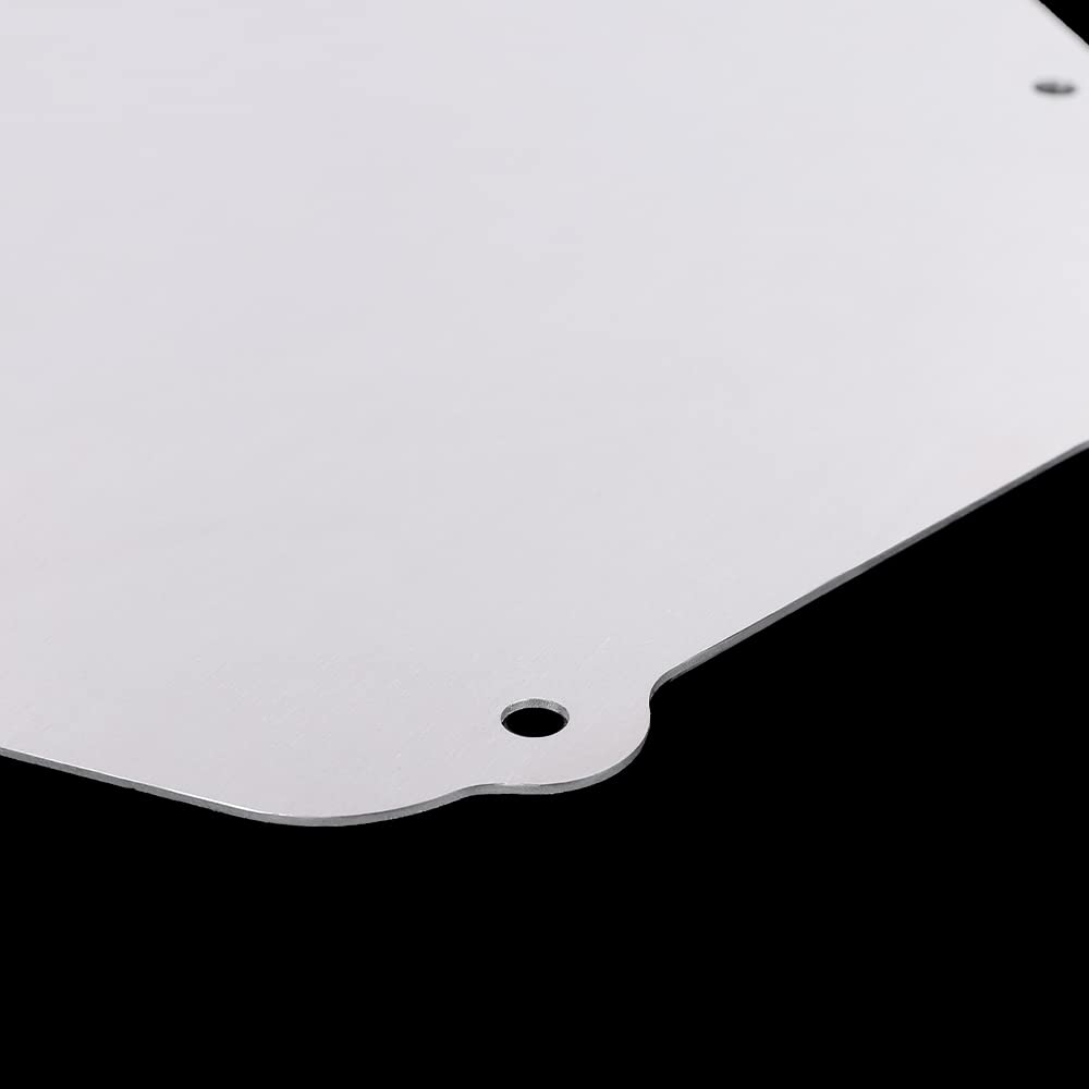 G-PLUS A/C And Heater Delete Panel C4 Compatible with all 84-96 Corvettes Silver