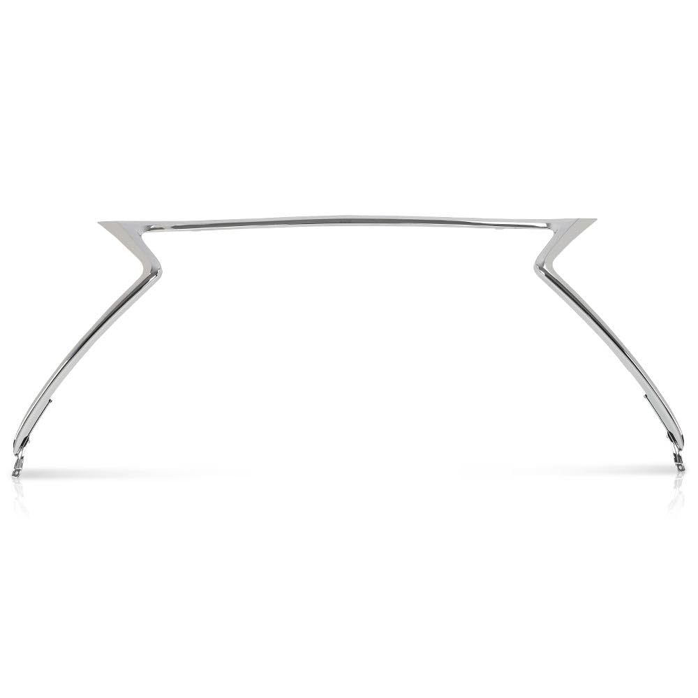 G-PLUS Front Bumper Grille Trim Surroud Compatible with 2015 2016 2017 NX200t NX300 F Sport Type LX1202108 5312178010 Chrome